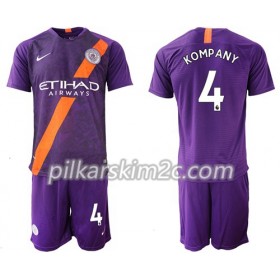 Koszulka Manchester City Kompany 4 Dziecięca Trzeciej 2018-2019 - Koszulki Piłkarskie